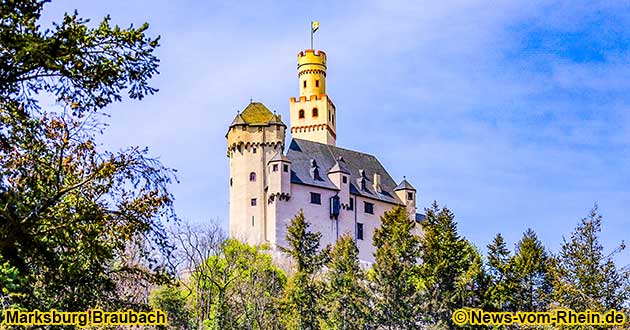 Marksburg bei Braubach am Rhein